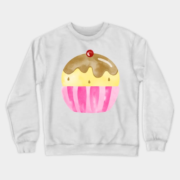 Chocolate Truffle Crewneck Sweatshirt by MutchiDesign